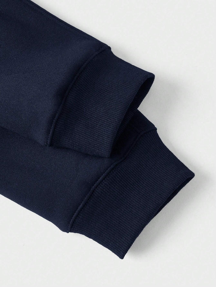 Zip-up met halve rits