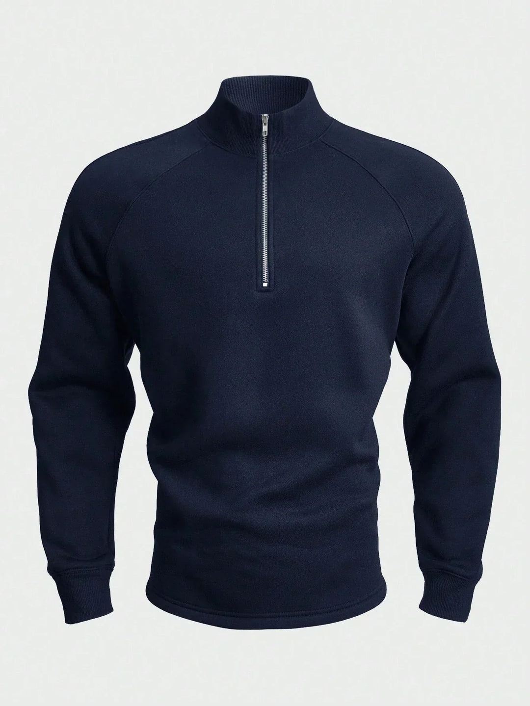 Zip-up met halve rits
