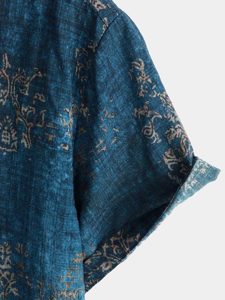 Stijlvol Herenoverhemd met Korte Mouwen