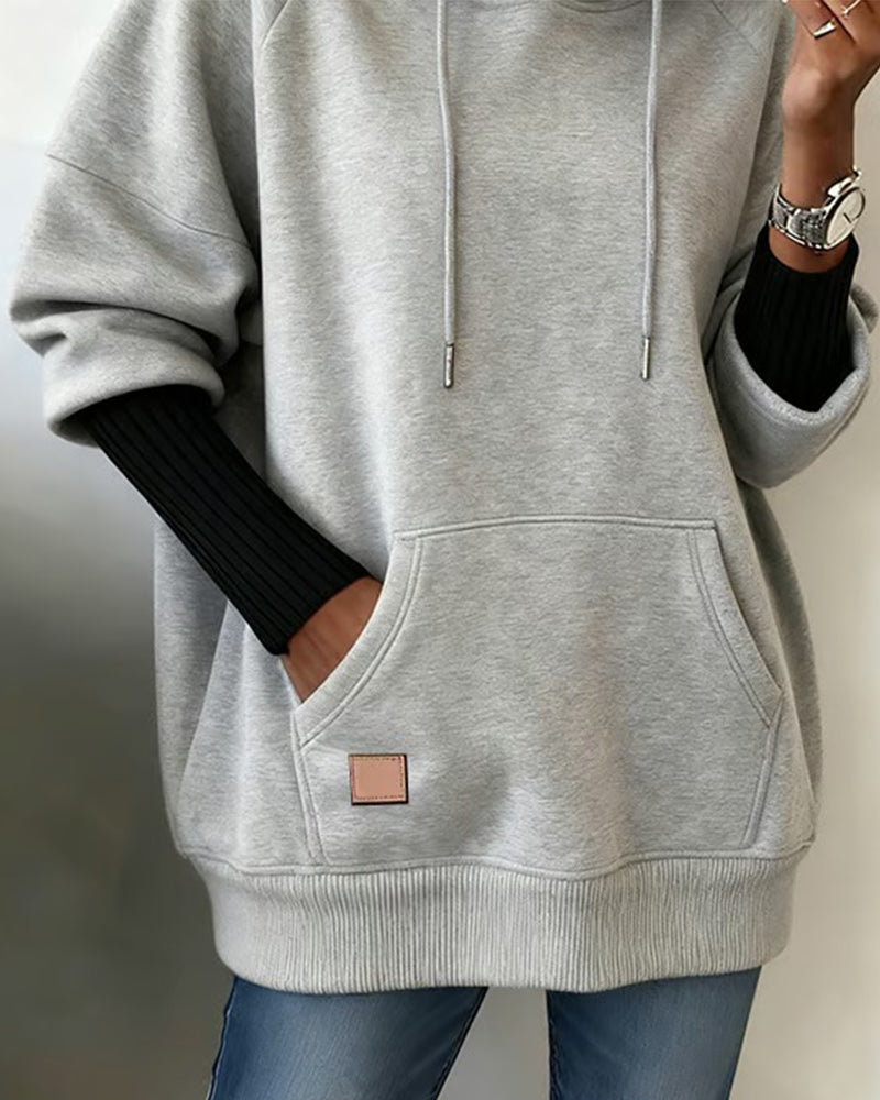 Casual Stijlvolle Losse Hoodie