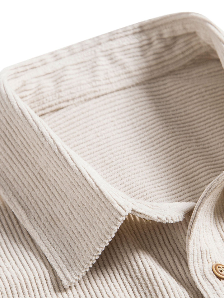 Overhemd met Knopen en Korte Mouwen