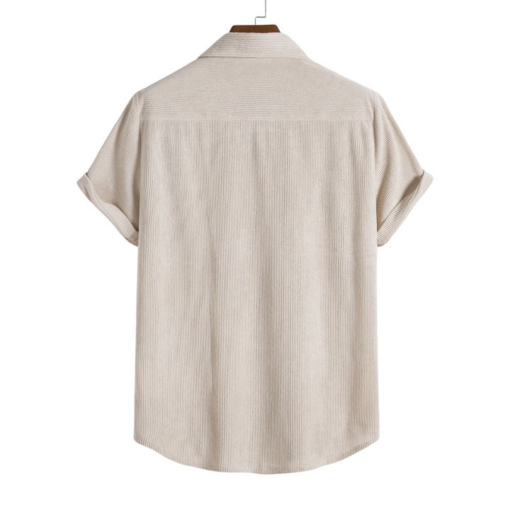 Overhemd met Knopen en Korte Mouwen