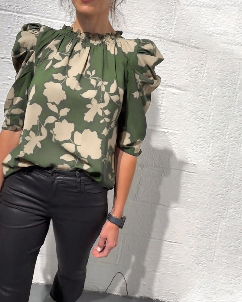 Blouse Pompmouw Ruche