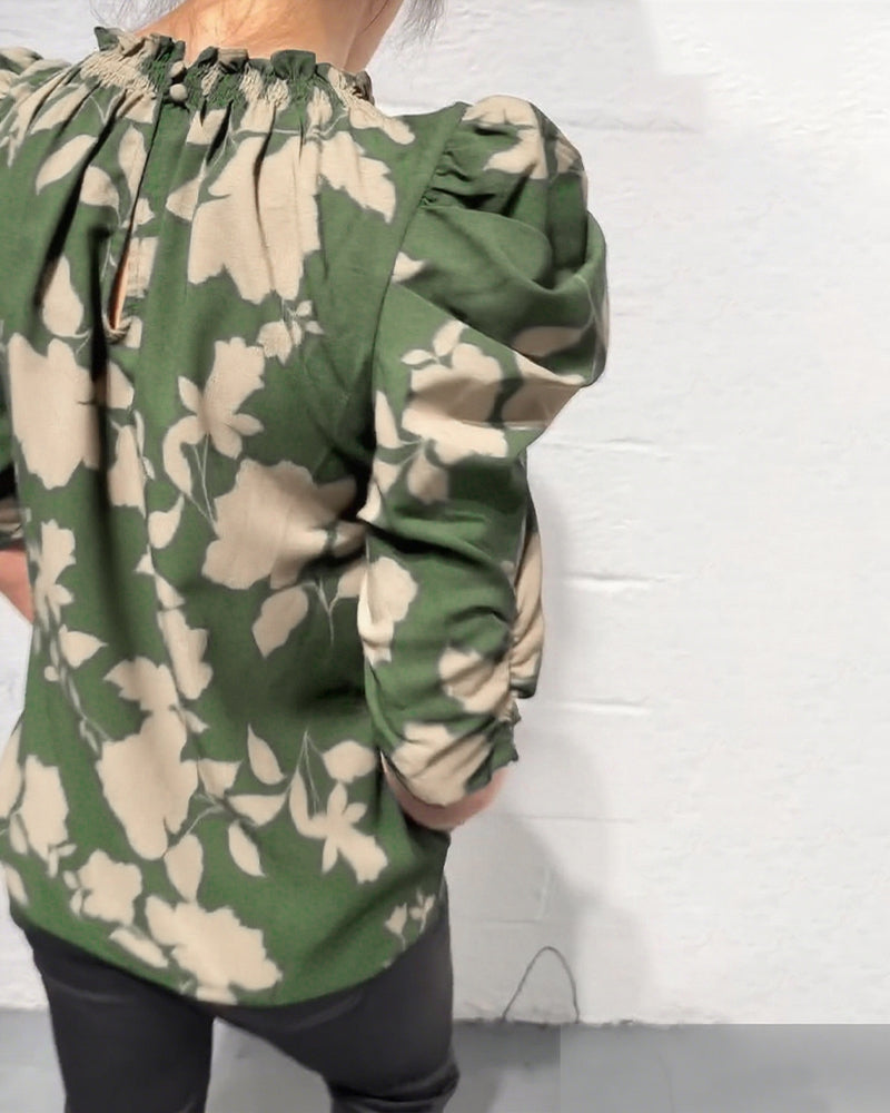 Blouse Pompmouw Ruche