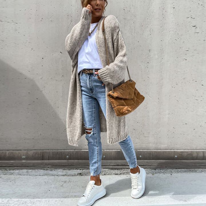 Lorena – lange klassieke cardigan