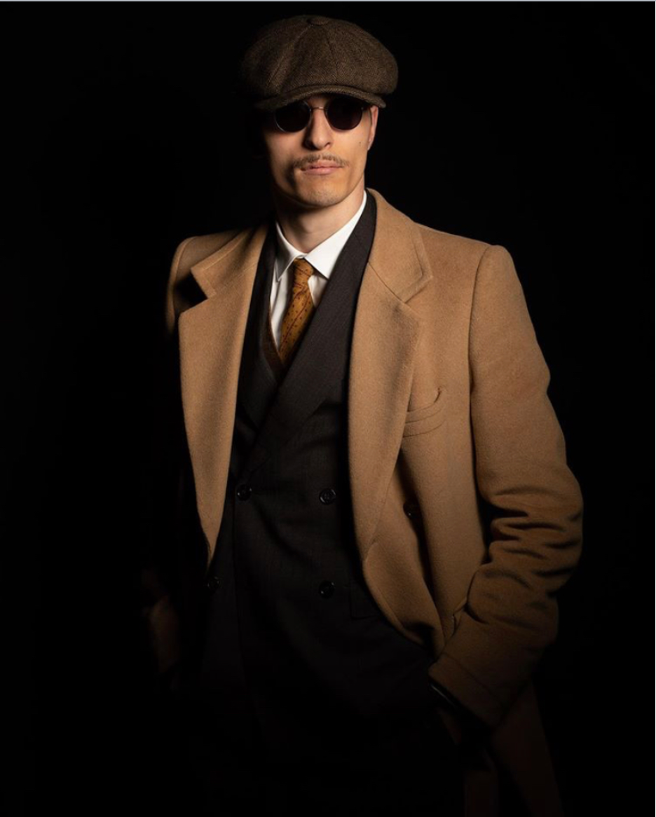 Ron | Haringbone Flat Cap