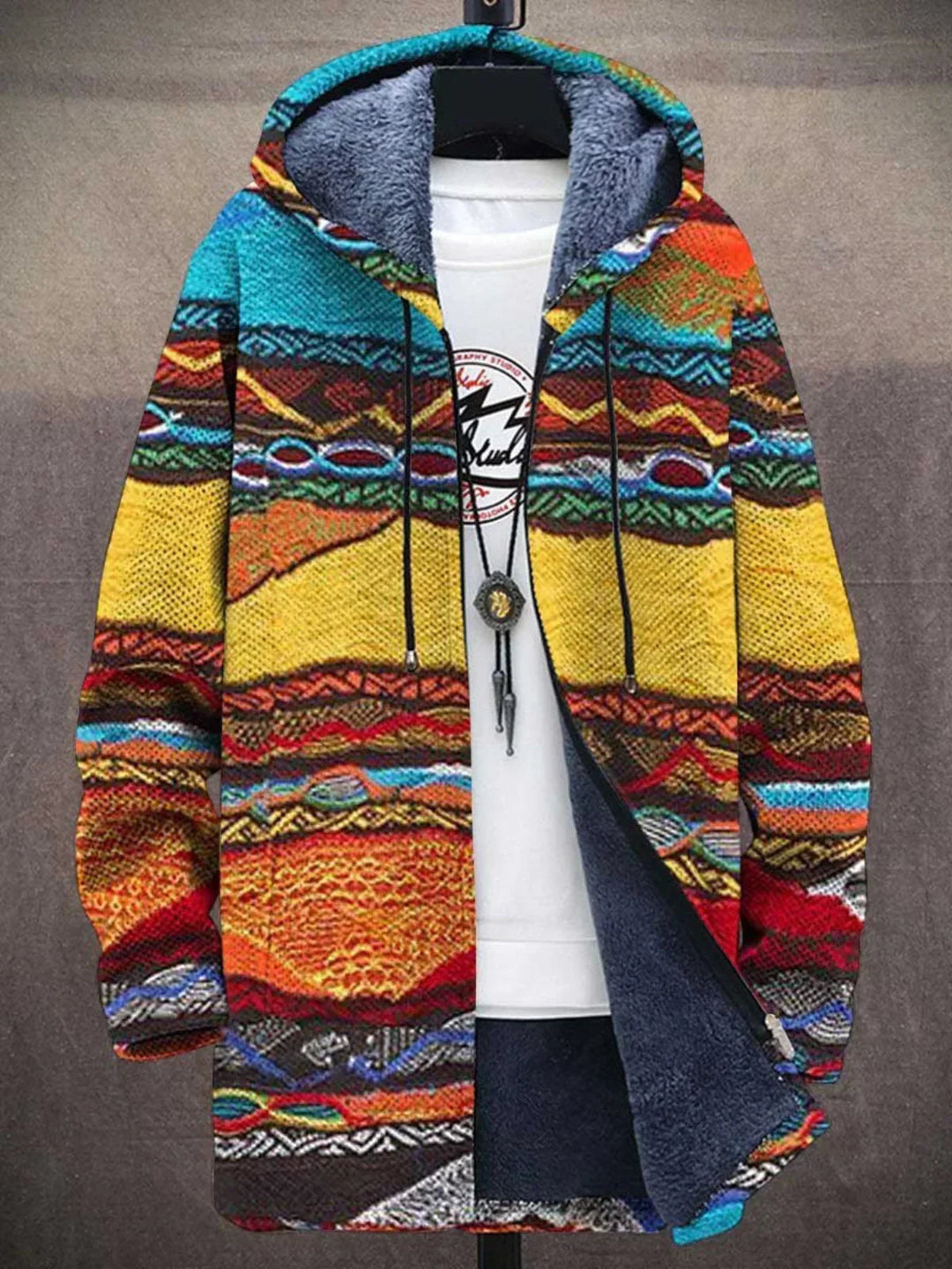 Delilah | Luxe cardigan geïnspireerd op kunst