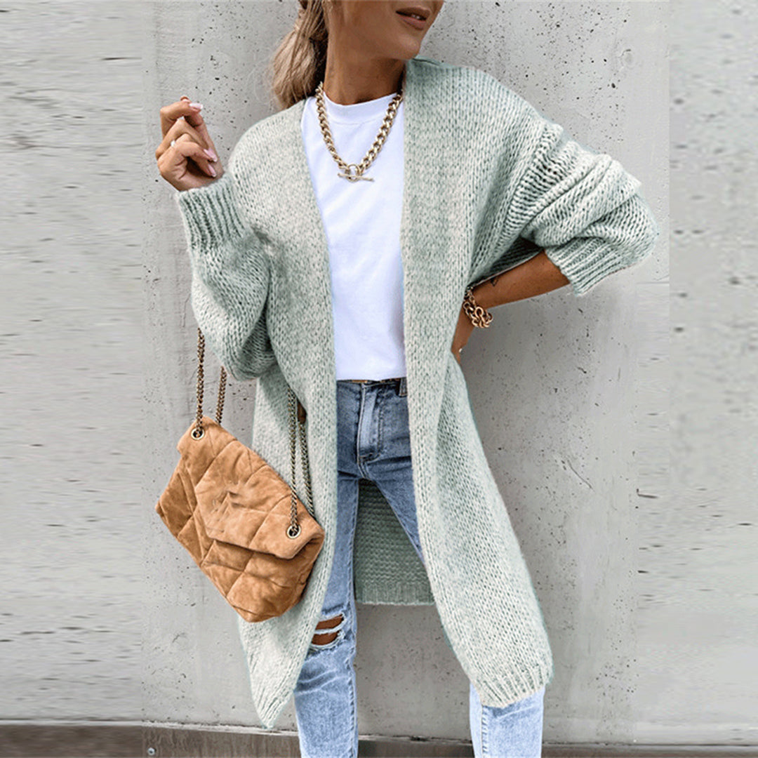 Lorena – lange klassieke cardigan