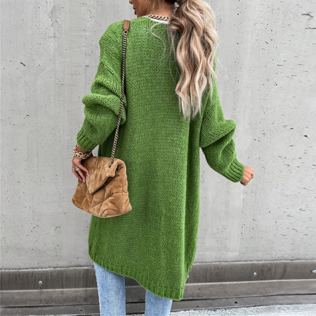 Lorena – lange klassieke cardigan