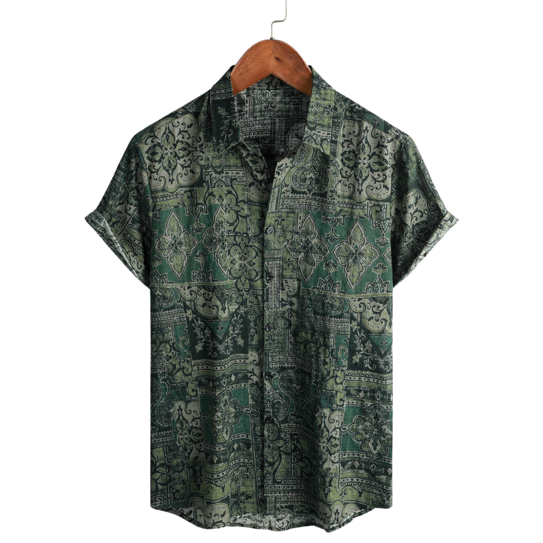 Stijlvol Herenoverhemd met Korte Mouwen