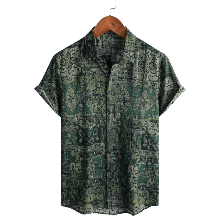 Stijlvol Herenoverhemd met Korte Mouwen