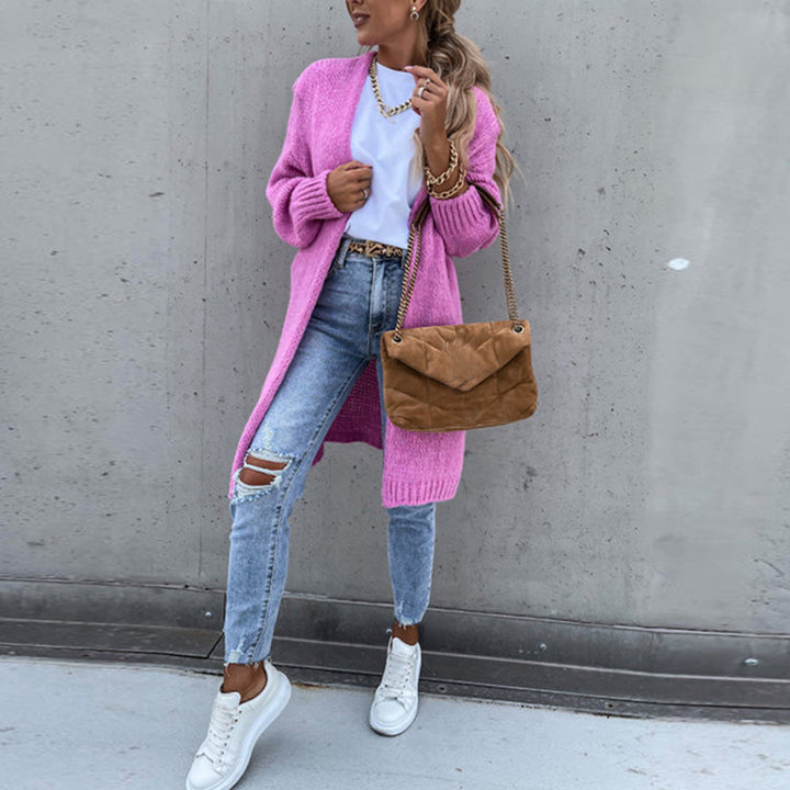 Lorena – lange klassieke cardigan