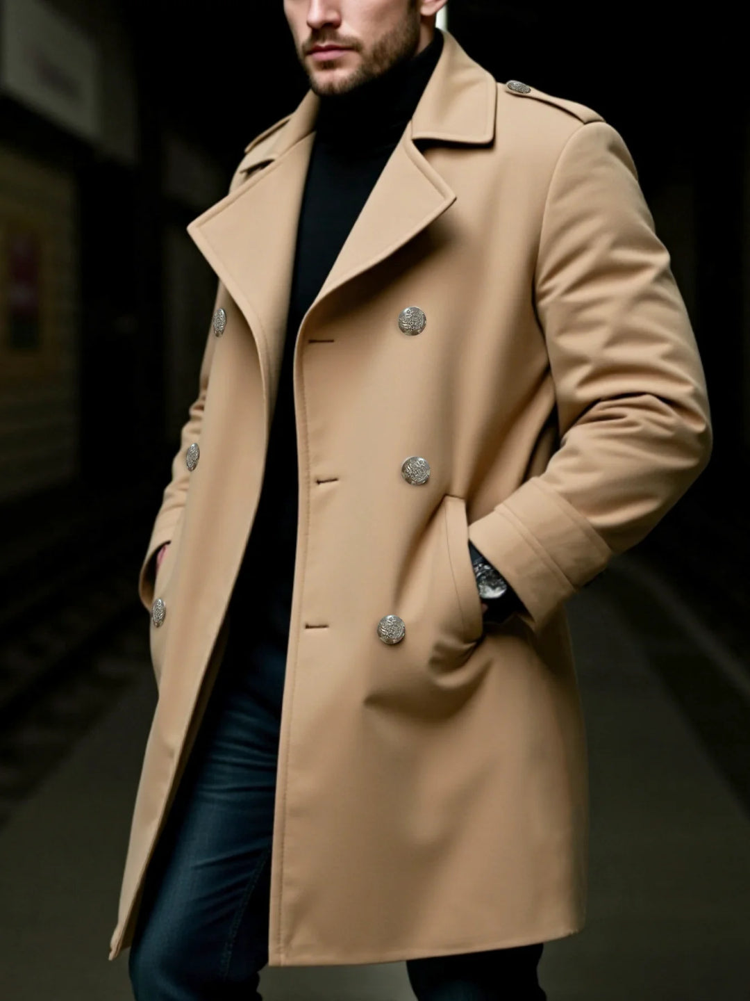Klarburg – Elegante heren-trenchcoat