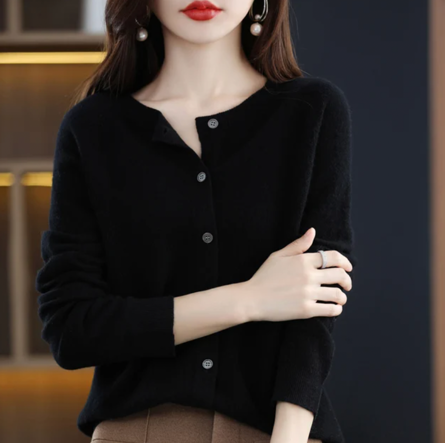 Elegante Knoopjes Cardigan