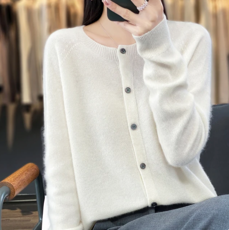 Elegante Knoopjes Cardigan