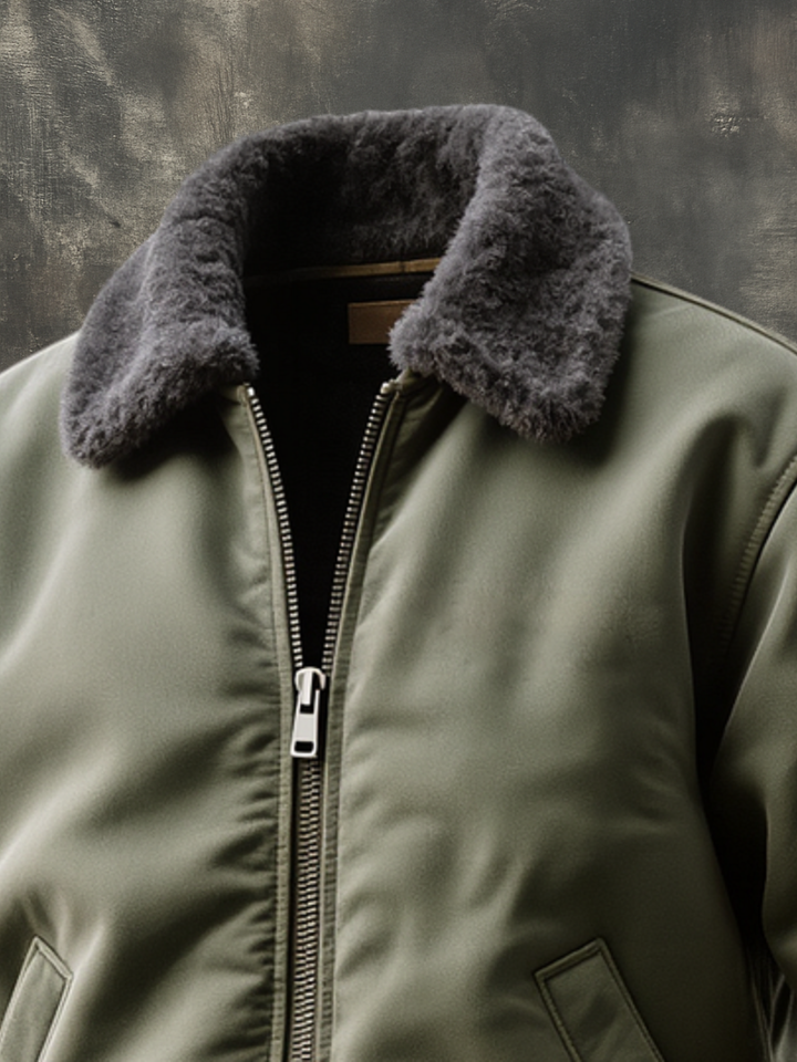 BOMBERJACK MET BONTKraag