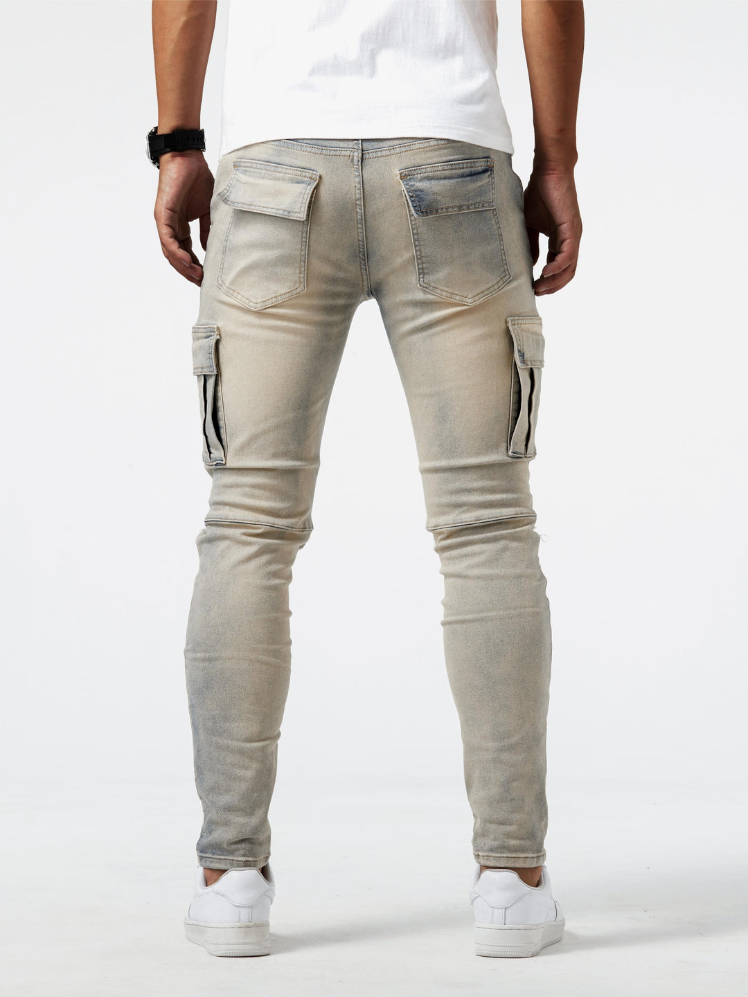Slim Fit Cargo Jeans