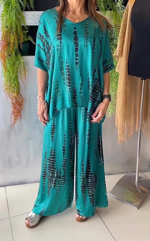 Marie - Casual Gedrukt Set