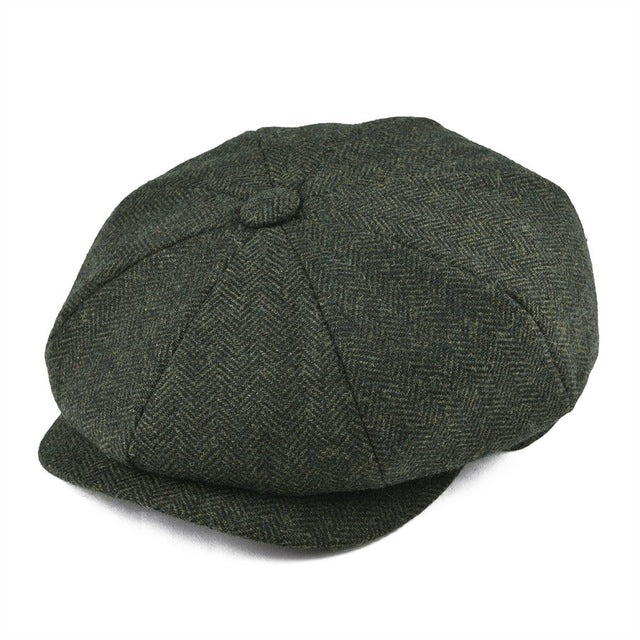Ron | Haringbone Flat Cap
