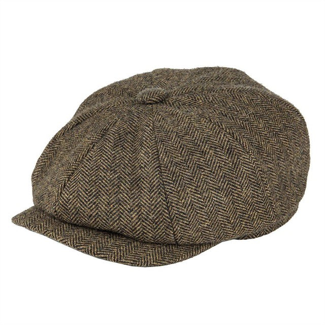 Ron | Haringbone Flat Cap