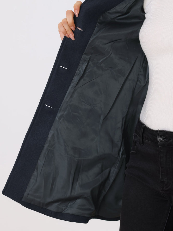 Josephine | Dames Enkele Knopen Winter Trenchcoat