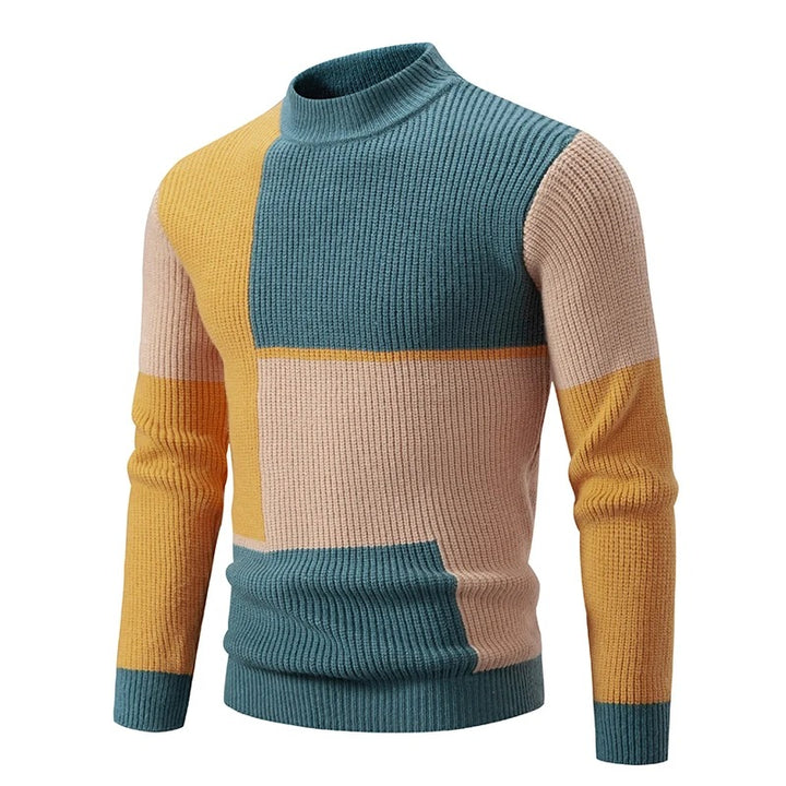 Colorblock Sweater